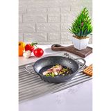Polochef Galaksi Granit Sahan 22 cm Siyah