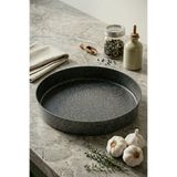 PoloChef Hamarat Granit Yuvarlak Airfry Pişirme Tencere Tepsisi 20 Cm Airfry Pişirme Kabı Airfryerlara Uyumlu