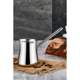 Polochef Mocca Paslanmaz Çelik Cezve Ve Sütlük 850 Ml 4-6 Kişilik
