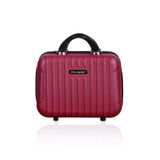 POLO&SKY Polo Sky Class Model Abs Vişne Makyaj Çantası El Valizi
