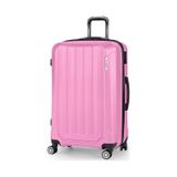 Polo&Sky Spring Model Pembe Renk Büyük Boy Valiz Bavul Pembe