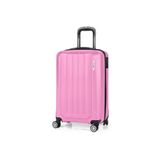 POLO&SKY Spring Model Pembe Renk Küçük Kabin Boy Valiz Bavul