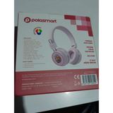 Polosmart FS99 Bluetooth 5.4 17 Saat Müzik Aux/tf Kart Destekli Kablosuz Kulak Üstü Kulaklık Mavi - Pembe