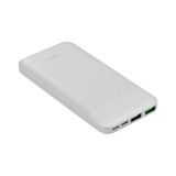 Polosmart Pbs123 10.000 Mah 1 Type-C 2 Usb Çıkışlı Taşınabilir Şarj Cihazı Powerbank Beyaz
