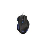 Polosmart PGM07 RGB Led Aydınlatmalı 3600 DPI Kablolu Oyuncu Gaming Mouse Mavi