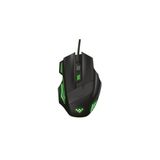 Polosmart PGM07 RGB Led Aydınlatmalı 3600 DPI Kablolu Oyuncu Gaming Mouse Yeşil