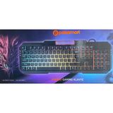 Polosmart PGM20 Kablolu Oyun Klavye Siyah Renkli RGB Aydınlatma ile Multimedya Tuşları