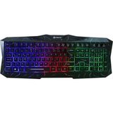 Polosmart PGM29 Rgb LED Aydınlatmalı Kablolu Oyuncu Klavyesi 104 Tuşlu Ergonomik Multimedya Siyah