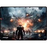 Polosmart PGM31 35X25 cm Oyuncu Mouse Pad 4 mm Kalın Mikro Dokuma Kaydırmaz Kauçuk Taban - Renkli