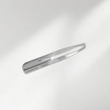 Polosmart PSC40 Paslanmaz Çelik Ergonomik Ince Uçlu Kaş Şekillendirici LED Işıklı Cımbız Silver