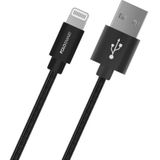 PoloSmart PSM07 1 Metre Siyah Lightning IOS Hızlı Şarj Kablosu