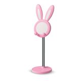 Polosmart Psm122 Figurlu Telefon & Tablet Tutucu Pembe