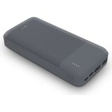 Polosmart PSM72 20000 mAh Kapasiteli Gri Micro USB ve Type C Girişli Powerbank 2 USB Çıkışlı