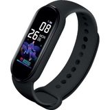 Polosmart PSSW24 Akıllı Bileklik 0,96 inç Ekran Bluetooth 5.1V Adım Sayar Uyku Takibi Siyah