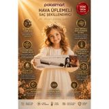 Polosmart Rosemary Shela PBS813 Hava Üflemeli Saç Şekillendirici, 1200W BLDC Motor, 110.000 RPM, Negatif İyonlu