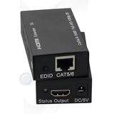 Polotech 60 metre CAT6 Network Üzerinden HDMI Uzatıcı, HDMI Extender, Cat6 Hdmi Görüntü Aktarma 8529