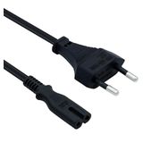 Polotech PS3 / PS4 / PS5 / XBox Series S-X Uyumlu Güç Kablosu 1.5 Metre 2Pin Güç Kablosu Projeksiyon - Monitör - Tv Universal