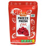 Pol's Freeze Fresh 15 G Çilek - Dondurularak Kurutulmuş Sağlıklı Atıştırmalık 4'Li Avantaj Paketi