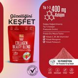Pol's Freeze Fresh Beauty Blend 100 G, Dondurularak Kurutulmuş Meyve Tozu, Kolajen, Inülin, Yüksek Lif, Manganez - 100 gr