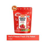 Pol's Freeze Fresh Çilek 15 g x 3 adet Dondurularak Kurutulmuş Meyve - 15 gr