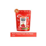 Pol's Freeze Fresh Çilek 15 g x 3 adet Dondurularak Kurutulmuş Meyve