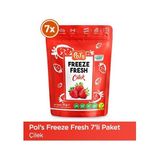 Pol's Freeze Fresh Çilek 15 GR x7 Adet (Freeze Dry Dondurularak Kurutulmuş Meyve)