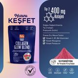 Pol's Freeze Fresh Glow Blend 100 gr Dondurularak Kurutulmuş Meyve Tozu Kolajen Yüksek Lif