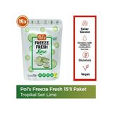 Pol's Freeze Fresh Lime 20 g x 15 Adet Freeze Dry Dondurularak Kurutulmuş Meyve - 20 gr
