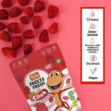 Pol's Kukuli Pol’s Freeze Fresh Dondurularak Kurutulmuş Çilek 15 G - 15 gr