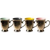 Pols Potten Mugs Legacy- 4'lü Kupa Set - 4 Adet - 0 - 200 ml