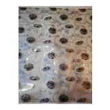 polset Şefaf Masa Örtüsü 70cm X 120cm 1.8mm Pvc Masa Örtüsü Desenli Koruyuc