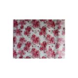 polset Şeffaf Desenli Masa Örtüsü 1,7 Mm 80 Cmx 100 Cm Pvc Kaymaz Masa Örtüsü