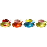 Polspotten Espresso Set Grandma Porselen 4'lü Espresso Kahve Fincanı