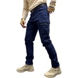 Polviton Erkek Kargo Pantolon Taktikal Combat Outdoor - Lacivert - 30