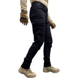Polviton Erkek Kargo Pantolon Taktikal Combat Outdoor - Siyah - 42