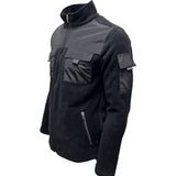 Polviton Polar Taktikal Softshell Ceket Tactical Flecee - 2XL - 01-Siyah