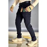 Polviton Siyah 214 Erkek Kargo Pantolon Tactıcal Outdoor Combat Cepli