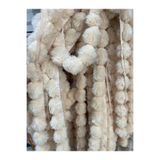 Poly Peluş ponpon şerit süsleme şerit 1 metre