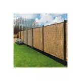 Polybotum Doğal Kamış Hasır Çit 3M X 5M Doğal Bambu -Bahçe Çiti - Gölgelik Hasır -Tavan Dekorasyon