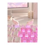 Polybunbun Melek Kanatlı Keycap 2 Adet Beyaz