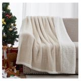 Polyester Battaniye(A,150 * 220cm) | Çok Renkli 130*150/150*220cm, Kanepe, Kanepe, Yatak Odası, Dış Mekan İçin Kullanın