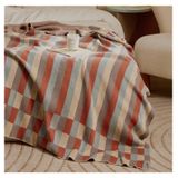 Polyester Battaniye(B) | Çok Renkli 130 Cm x 160 Cm Yataklı Kanepe Kışlık Sıcak