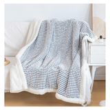Polyester Battaniye(Black,200x230cm) | Çok Renkli Ebatlar 130x160-200x230cm Kışlık Koltuk Yatak Odası