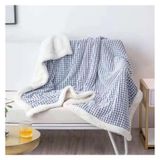 Polyester Battaniye(Blue,130x160cm) | Çok Renkli Ebatlar 130x160-200x230cm Kışlık Koltuk Yatak Odası