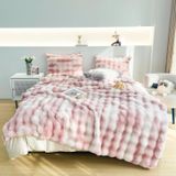 Polyester Battaniye(Gradient Pink,71" x 90" (180x230cm Twin XXL)) | Çok Renkli Çoklu Boyutlar: Ev, Seyahat, Dinlenme Salonu