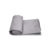POLYESTER BRANDA 2X3 METRE KAPSÜLLÜ 550 GR/M² PVC TENTE VE TIR BRANDASI GRİ