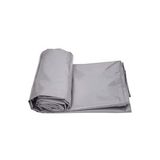 POLYESTER BRANDA 3X10 METRE KAPSÜLLÜ 550 GR/M² PVC TENTE VE TIR BRANDASI GRİ