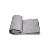 POLYESTER BRANDA 3X4 METRE KAPSÜLLÜ 550 GR/M² PVC TENTE VE TIR BRANDASI GRİ