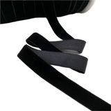 Polyester Kadife Kurdele(Black,10mm) | Çok Renkli, Çoklu Boyutlar: Hediye Paketleme ve El İşleri İçin
