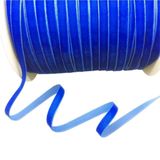 Polyester Kadife Kurdele(Blue) | Çok Renkli Kullanım: Hediye Paketleme, Kendin Yap El Sanatları ve Ev Dekorasyonu için